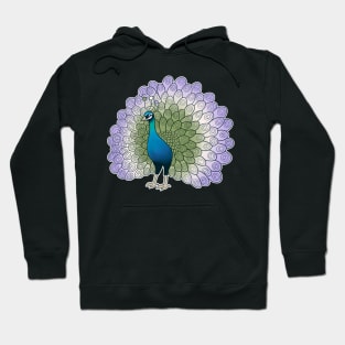 Genderqueer Pride Peacock Hoodie